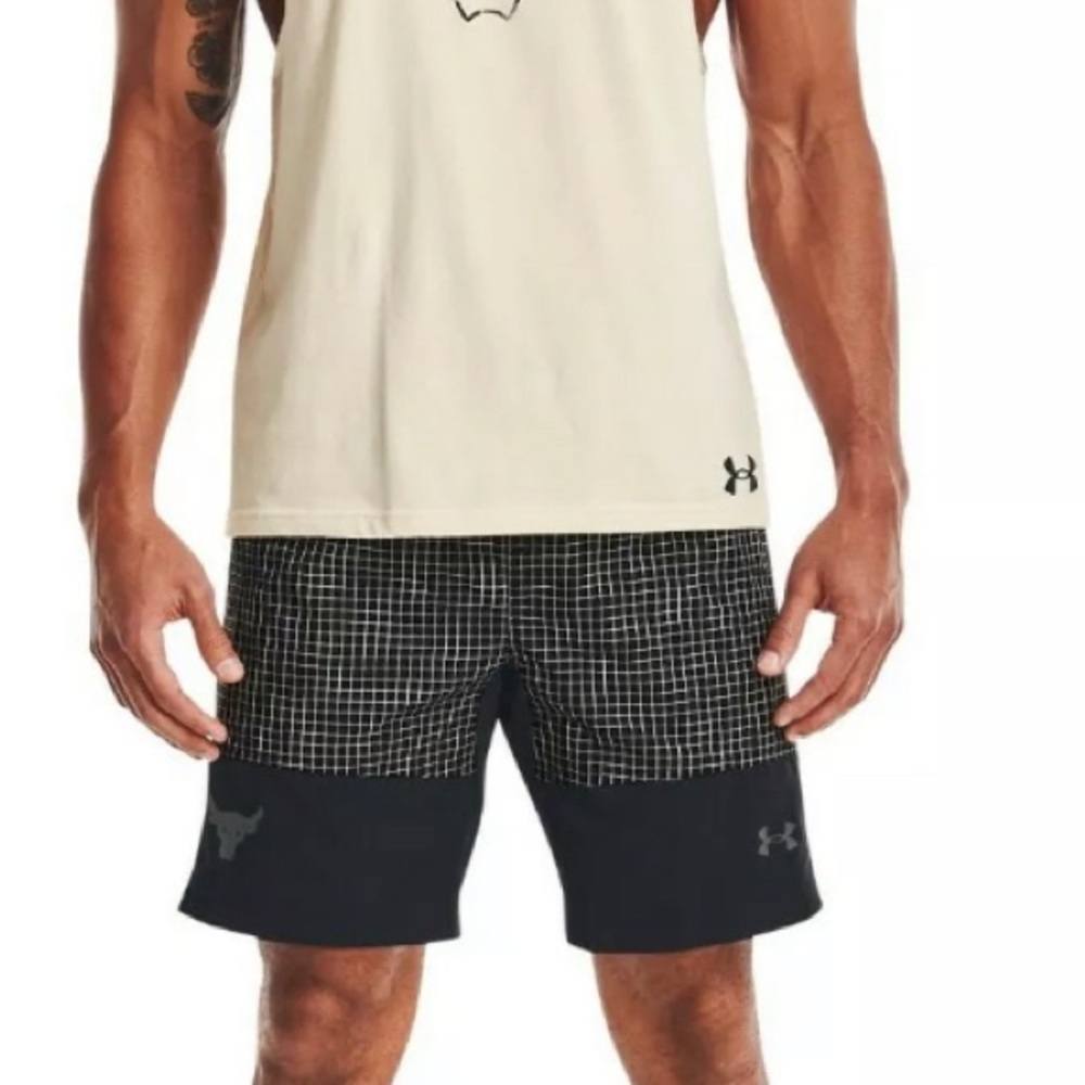 Under Armour Fitness Men's Project Rock Brahma Tank Training T-shirt 1371215-279 - Picture 4 of 8